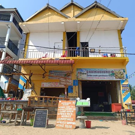 Golden Snake Guesthouse Beach Koh Rong Sanloem Dış mekan fotoğraf